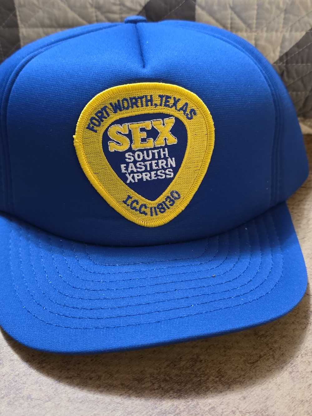 Vintage South Eastern Xpress SEX Trucker Hat Snapback